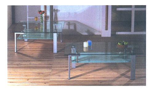 Glass Coffee Table EE006